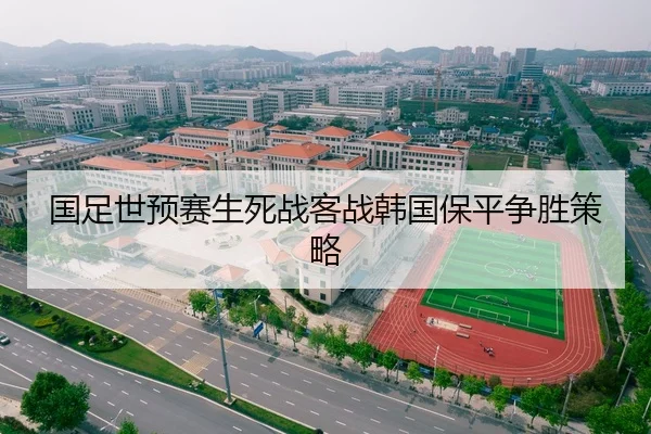 国足世预赛生死战客战韩国保平争胜策略